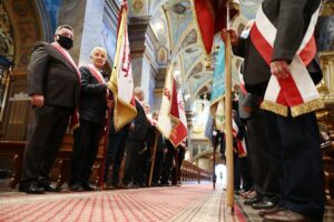 31.08.2021. Kielce. Uroczystości rocznicy powstania NSZZ „Solidarność” / Wiktor Taszłow / Radio Kielce