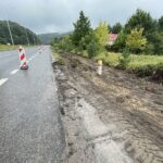 26.08.2021. Kielce. Budowa ścieżki rowerowej wzdłuż ulicy Krakowskiej / Wiktor Taszłow / Radio Kielce