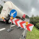 26.08.2021. Kielce. Budowa ścieżki rowerowej wzdłuż ulicy Krakowskiej / Wiktor Taszłow / Radio Kielce