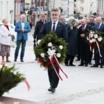 31.08.2021. Kielce. Uroczystości rocznicy powstania NSZZ „Solidarność”. Na zdjęciu: senator Krzysztof Słoń / Wiktor Taszłow / Radio Kielce