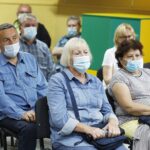 02.08.2021 Kielce. Spotkanie mieszkańców Ślichowic w sprawie planowanej inwestycji budowlanej u zbiegu ulic Szajnowicza i Massalskiego / Jarosław Kubalski / Radio Kielce