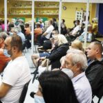 02.08.2021 Kielce. Spotkanie mieszkańców Ślichowic w sprawie planowanej inwestycji budowlanej u zbiegu ulic Szajnowicza i Massalskiego / Jarosław Kubalski / Radio Kielce