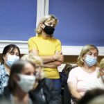 02.08.2021 Kielce. Spotkanie mieszkańców Ślichowic w sprawie planowanej inwestycji budowlanej u zbiegu ulic Szajnowicza i Massalskiego / Jarosław Kubalski / Radio Kielce