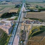 06.08.2021. Budowa trasy S7 między Wodzisławiem i Książem Wielkim / Jarosław Kubalski / Radio Kielce