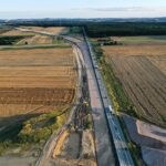 06.08.2021. Budowa trasy S7 między Wodzisławiem i Książem Wielkim / Jarosław Kubalski / Radio Kielce