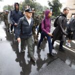 06.08.2021 Kraków. 56. Marsz Szlakiem I Kompanii Kadrowej / Jarosław Kubalski / Radio Kielce