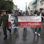 06.08.2021 Kraków. 56. Marsz Szlakiem I Kompanii Kadrowej / Jarosław Kubalski / Radio Kielce