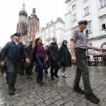 06.08.2021 Kraków. 56. Marsz Szlakiem I Kompanii Kadrowej / Jarosław Kubalski / Radio Kielce