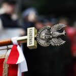 06.08.2021 Kraków. Marsz Szlakiem I Kompanii Kadrowej. Wymarsz z Oleandrów / Jarosław Kubalski / Radio Kielce