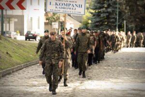 06.08.2021 Słomniki. 56. Marsz Szlakiem I Kompanii Kadrowej / Jarosław Kubalski / Radio Kielce