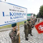 06.08.2021 Słomniki. 56. Marsz Szlakiem I Kompanii Kadrowej / Jarosław Kubalski / Radio Kielce