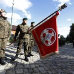 06.08.2021 Słomniki. 56. Marsz Szlakiem I Kompanii Kadrowej / Jarosław Kubalski / Radio Kielce