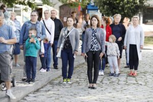 06.08.2021 Słomniki. 56. Marsz Szlakiem I Kompanii Kadrowej / Jarosław Kubalski / Radio Kielce