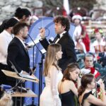 13.08.2021. Ujazd. Koncert "Polska dziękuje - w duchu Niepodległej". Na zdjęciu (z prawej): Piotr Rubik / Jarosław Kubalski / Radio Kielce