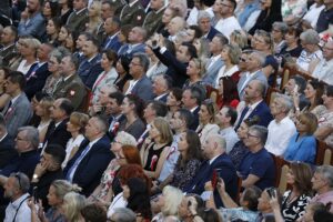 13.08.2021. Ujazd. Koncert "Polska dziękuje - w duchu Niepodległej" / Jarosław Kubalski / Radio Kielce