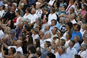 13.08.2021. Ujazd. Koncert "Polska dziękuje - w duchu Niepodległej" / Jarosław Kubalski / Radio Kielce