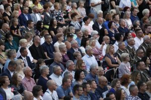 13.08.2021. Ujazd. Koncert "Polska dziękuje - w duchu Niepodległej" / Jarosław Kubalski / Radio Kielce