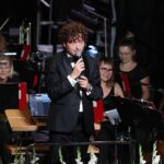 13.08.2021. Ujazd. Koncert "Polska dziękuje - w duchu Niepodległej". Na zdjęciu: Piotr Rubik / Jarosław Kubalski / Radio Kielce