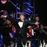 13.08.2021. Ujazd. Koncert "Polska dziękuje - w duchu Niepodległej". Na zdjęciu: Piotr Rubik / Jarosław Kubalski / Radio Kielce