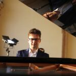 14.08.2021 Kielce. Koncertu z cyklu "Chopinowskie inspiracje". Na zdjęciu: Jan Bieniasz / Jarosław Kubalski / Radio Kielce