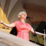 14.08.2021 Kielce. Koncertu z cyklu "Chopinowskie inspiracje". Na zdjęciu: Renata Drozd / Jarosław Kubalski / Radio Kielce