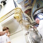 15.08.2021 Kielce. Katedra. Poświęcenie organów po renowacji. Poświęcenia dokonał biskup Jan Piotrowski / Jarosław Kubalski / Radio Kielce