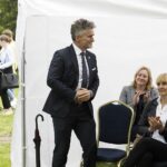 29.08.2021 Radio Kielce. Podsumowanie lata z Radiem Kielce. Piknik w ogrodach radiowych. Na zdjęciu: senator Krzysztof Słoń / Jarosław Kubalski / Radio Kielce