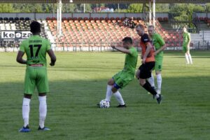 07.08.2021. Ostrowiec Św. III liga: KSZO - Chełmianka Chełm / Kamil Król / Radio Kielce