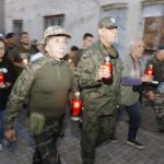 11.08.2021 Chęciny.  56. Marsz Szlakiem I Kompanii Kadrowej / Jarosław Kubalski / Radio Kielce