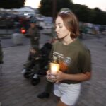 11.08.2021 Chęciny.  56. Marsz Szlakiem I Kompanii Kadrowej / Jarosław Kubalski / Radio Kielce