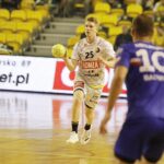 24.08.2021 Kielce. Mecz Łomża Vive Kielce – Azoty Puławy. Haukur Thrastarson / Jarosław Kubalski / Radio Kielce
