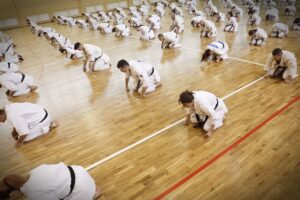 27.08.2021 Kielce. Letni Obóz Karate Shinkyokushinkai / Jarosław Kubalski / Radio Kielce