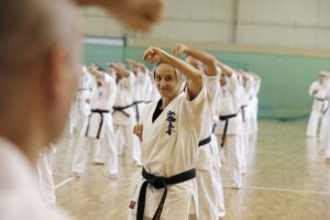 27.08.2021 Kielce. Letni Obóz Karate Shinkyokushinkai / Jarosław Kubalski / Radio Kielce