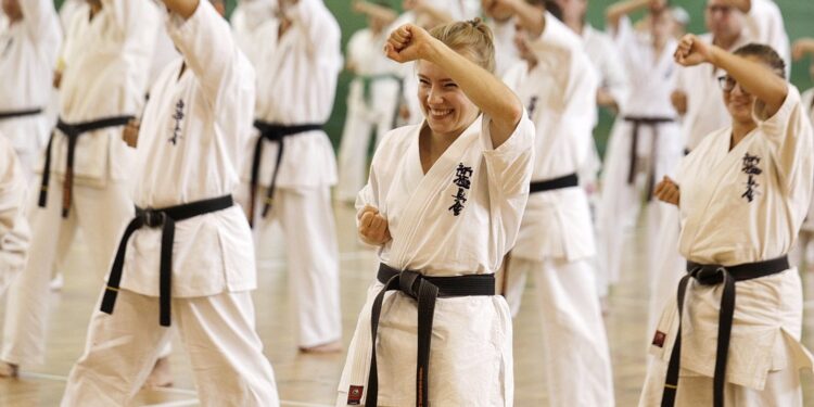 27.08.2021 Kielce. Letni Obóz Karate Shinkyokushinkai / Jarosław Kubalski / Radio Kielce