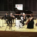 28.08.2021 Kielce. Zespół Państwowych Szkół Muzycznych. Koncert z cyklu "Chopinowskie inspiracje". Za fortepianem Viet Trung Nguyen oraz Kwintet Smyczkowy Arso / Jarosław Kubalski / Radio Kielce