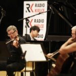 28.08.2021 Kielce. Zespół Państwowych Szkół Muzycznych. Koncert z cyklu "Chopinowskie inspiracje". Za fortepianem Viet Trung Nguyen oraz Kwintet Smyczkowy Arso / Jarosław Kubalski / Radio Kielce