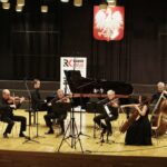 28.08.2021 Kielce. Zespół Państwowych Szkół Muzycznych. Koncert z cyklu "Chopinowskie inspiracje". Za fortepianem Eryk Parchański oraz Kwintet Smyczkowy Arso / Jarosław Kubalski / Radio Kielce