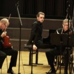 28.08.2021 Kielce. Zespół Państwowych Szkół Muzycznych. Koncert z cyklu "Chopinowskie inspiracje". Za fortepianem Eryk Parchański oraz Kwintet Smyczkowy Arso / Jarosław Kubalski / Radio Kielce