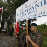 06.08.2021. Michałowice. 56. Marsz Szlakiem I Kompanii Kadrowej / Jarosław Kubalski / Radio Kielce