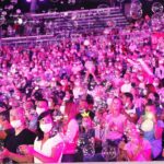 08.08.2021 Kielce. Amfiteatr na Kadzielni. Wakacyjna Trasa Dwójki. Koncert muzyki tanecznej / Jarosław Kubalski / Radio Kielce