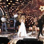 08.08.2021 Kielce. Amfiteatr na Kadzielni. Wakacyjna Trasa Dwójki. Koncert muzyki tanecznej. Dagmara Bryzek / Jarosław Kubalski / Radio Kielce