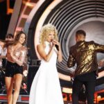 08.08.2021 Kielce. Amfiteatr na Kadzielni. Wakacyjna Trasa Dwójki. Koncert muzyki tanecznej. Dagmara Bryzek / Jarosław Kubalski / Radio Kielce