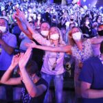 08.08.2021 Kielce. Amfiteatr na Kadzielni. Wakacyjna Trasa Dwójki. Koncert muzyki tanecznej / Jarosław Kubalski / Radio Kielce