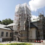 09.08.2021 Oblęgorek. Remont pałacyku Henryka Sienkiewicza / Jarosław Kubalski / Radio Kielce