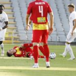 09.08.2021 Kielce. Fortuna 1 Liga. Mecz. Korona Kielce - Puszcza Niepołomice / Jarosław Kubalski / Radio Kielce