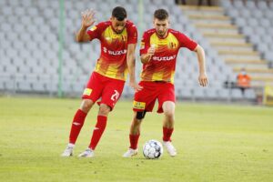 09.08.2021 Kielce. Fortuna 1 Liga. Mecz. Korona Kielce - Puszcza Niepołomice / Jarosław Kubalski / Radio Kielce