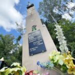 09.08.2021 Michala Góra. Z kapliczki ufundowanej przez myśliwych ktoś ukradł poroże / Jarosław Kubalski / Radio Kielce