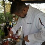 20.08.2021. Letnia kuchnia Radia Kielce. Piątkowa rybka / Anna Kwapisz / Radio Kielce