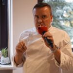 05.08.2021. Letnia kuchnia Radia Kielce. Mięsny czwartek. Na zdjęciu: Michał Markowicz - Polska Inicjatywa Kulinarna, Zespół Szkół Przemysłu Spożywczego / Anna Kwapisz / Radio Kielce