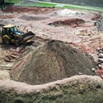 03.08.2021 Kielce. Teren Politechniki Świętokrzyskiej. Budowa toru dla łazików marsjańskich / Jarosław Kubalski / Radio Kielce